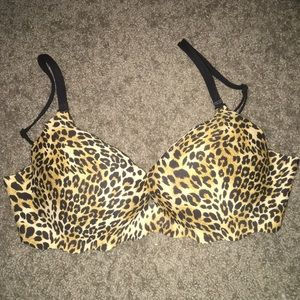 Victoria’s Secret Reversible black or Leopard bra